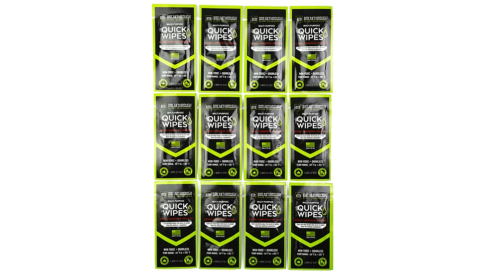 Luxo Corporation Breakthrough Clean Quick Wipes 12ct 8548FD08