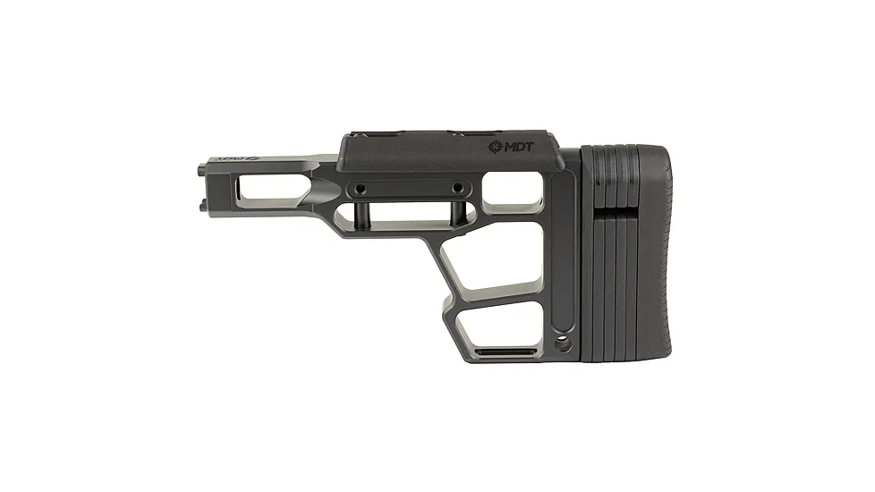 MDT SRS-X Lite, Short, Fits XTN Stock Interface, Cerakote Finish, Black