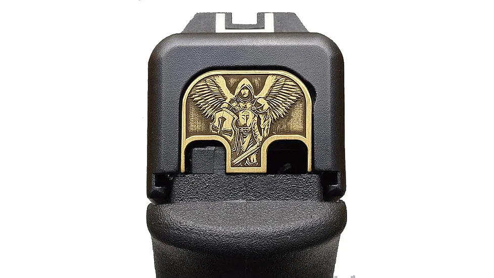 MILSPIN Glock Saint Michael 3D Slide Plate