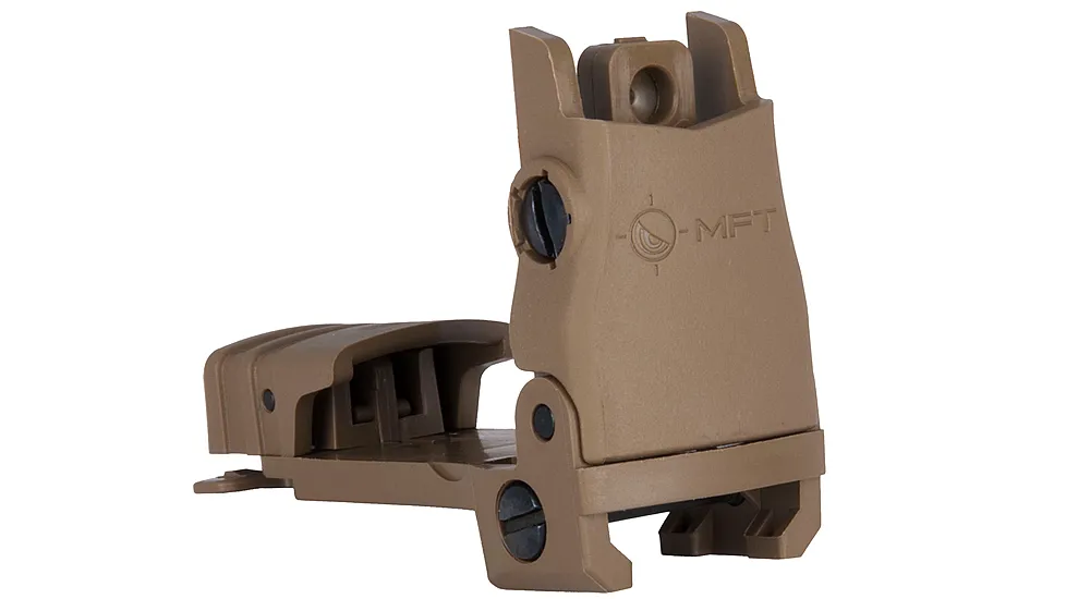 Mission First Tactical Polymer Flip Up Rear Sight