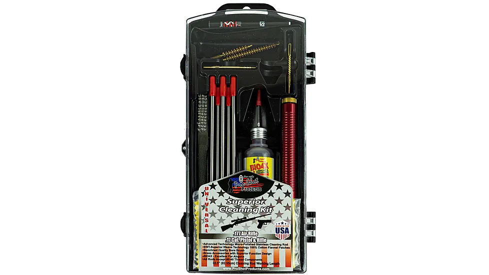 Pro-Shot .17 Caliber Pistol/.177 Air Rifle Cleaning Kit