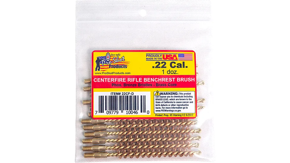 Pro-Shot .22 Caliber Centerfire Brush Dozen Pack