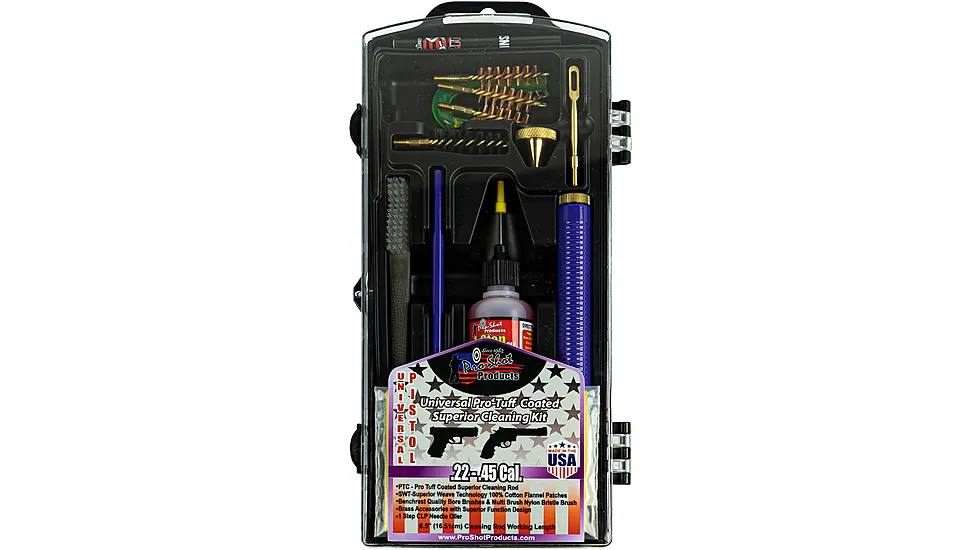Pro-Shot Coated Rod Universal Pistol Kit from