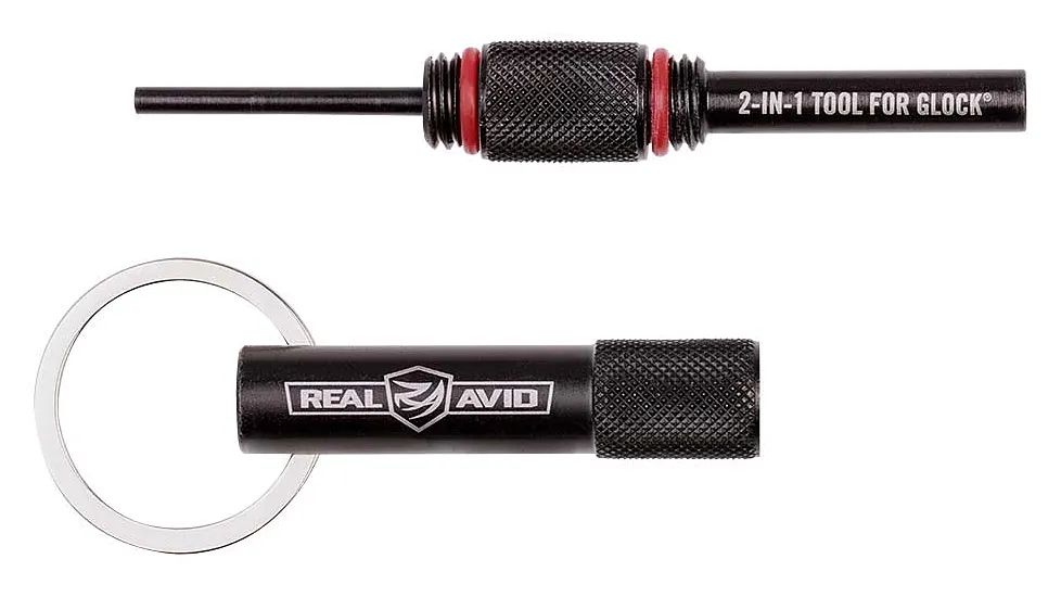 Real Avid 2-in-1 Tool For Glock Disasembly & Front Sight