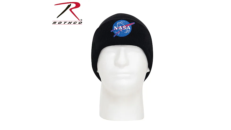 Rothco Deluxe NASA Meatball Logo Embroidered Watch Cap