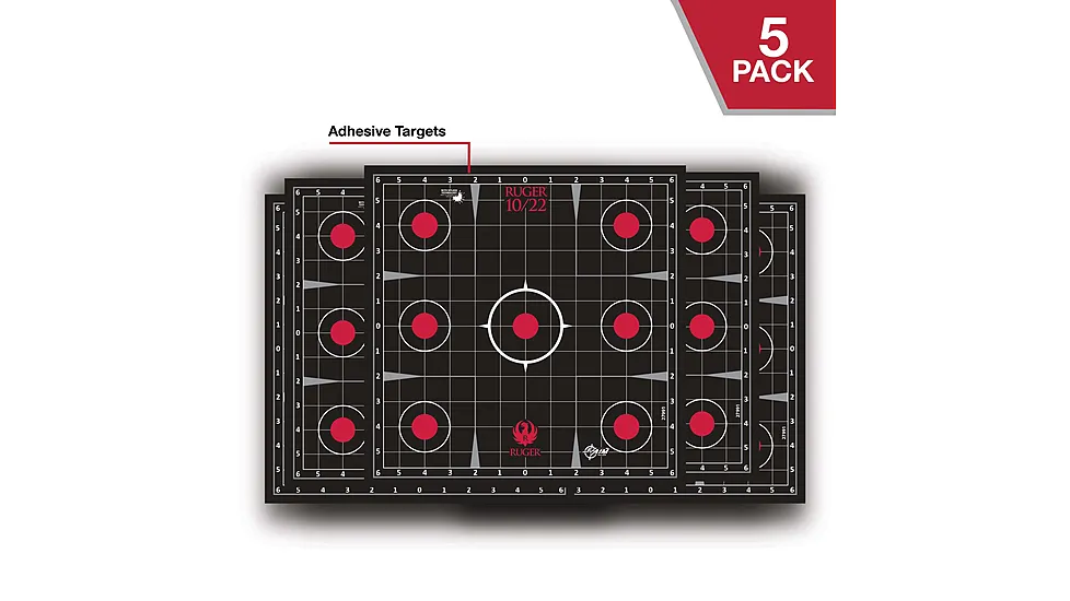 Ruger 10/22 Splash Reactive Adhesive Paper Target Kit