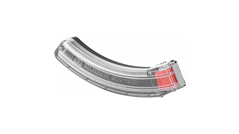 Ruger 10/22/SR/77/Charger .22 LR 25 Round Rifle Magazine