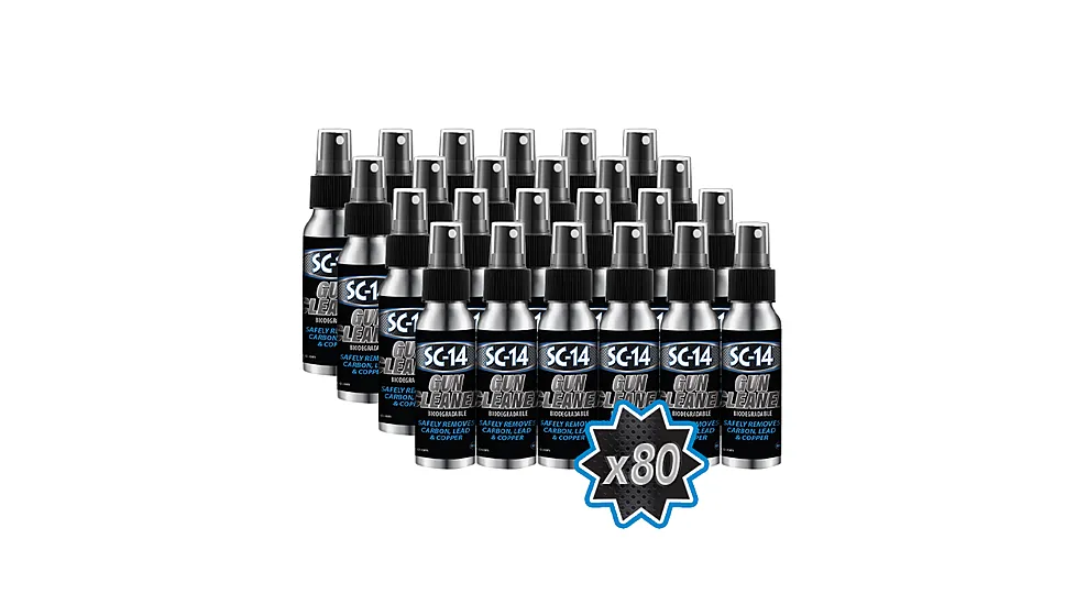 SC-14 Gun Cleaner Dealer's SC-14R Gun Cleaner 2.5oz - CASE OF 80 Retail Value 559.20 9E32F7D7