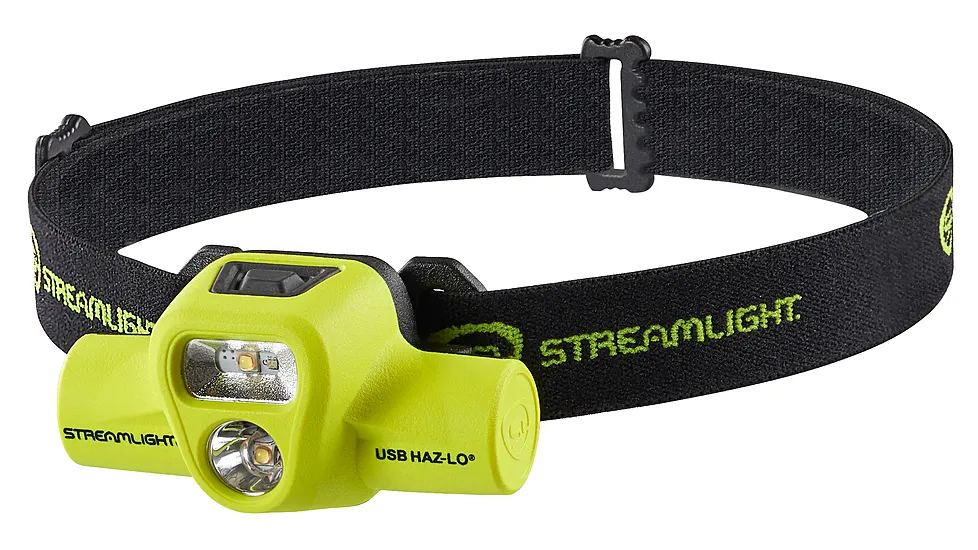 Streamlight USB HAZ-LO Intrinsically Safe Headlamp