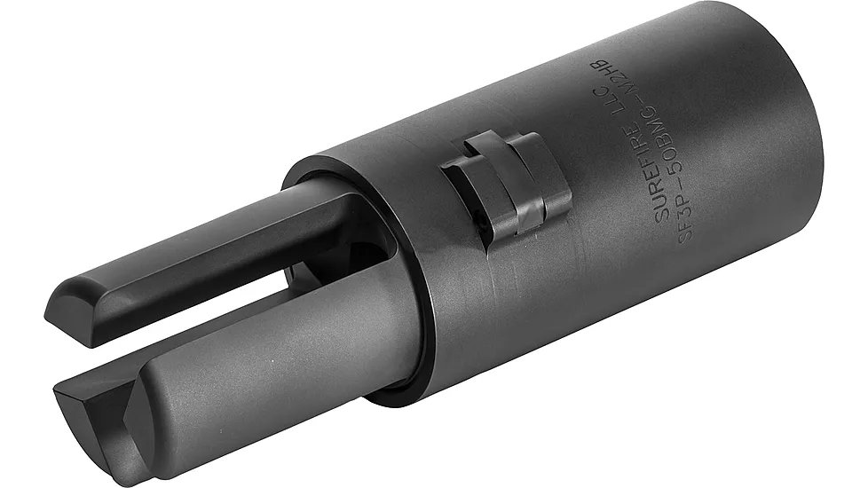 SureFire 3 Prong Flash Hider For M2H - Unthreaded Barrel