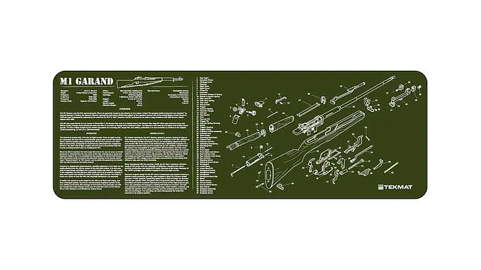 Tekmat Armorers 12inx36in M1 Garand Bench Mats