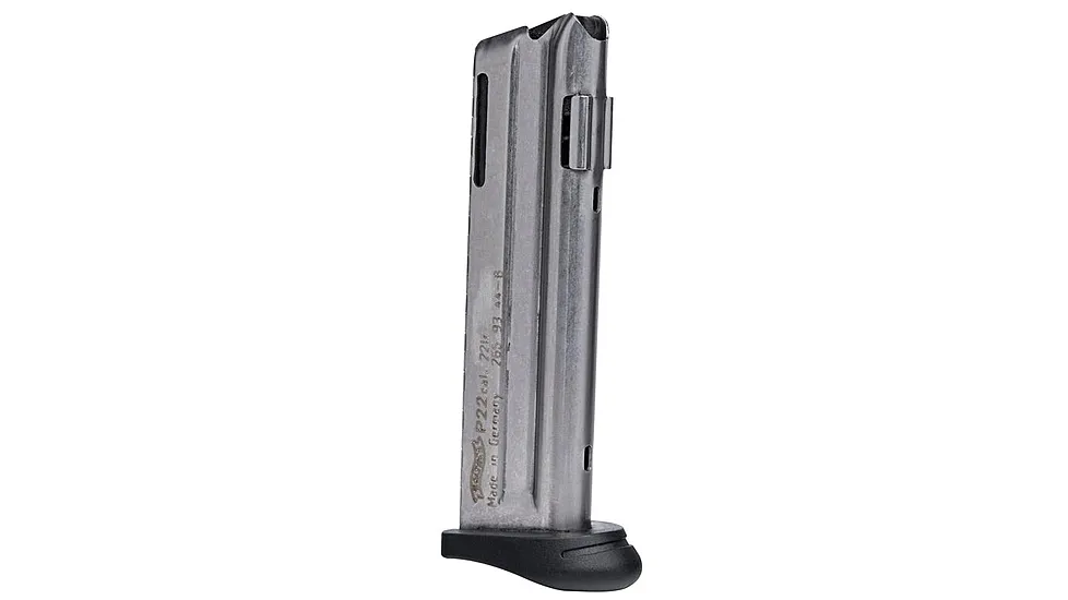Walther P22Q .22 LR 10 Round Pistol Magazine w/Finger Rest