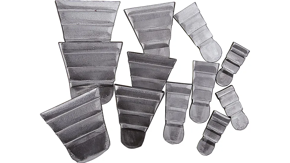 Wisemen Trading Flat Steel Axe Handle Wedges