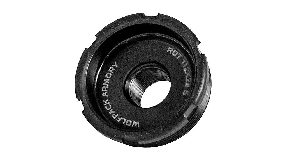Wolfpack Armory Black Nitride Recessed Direct Thread HUB Adapter
