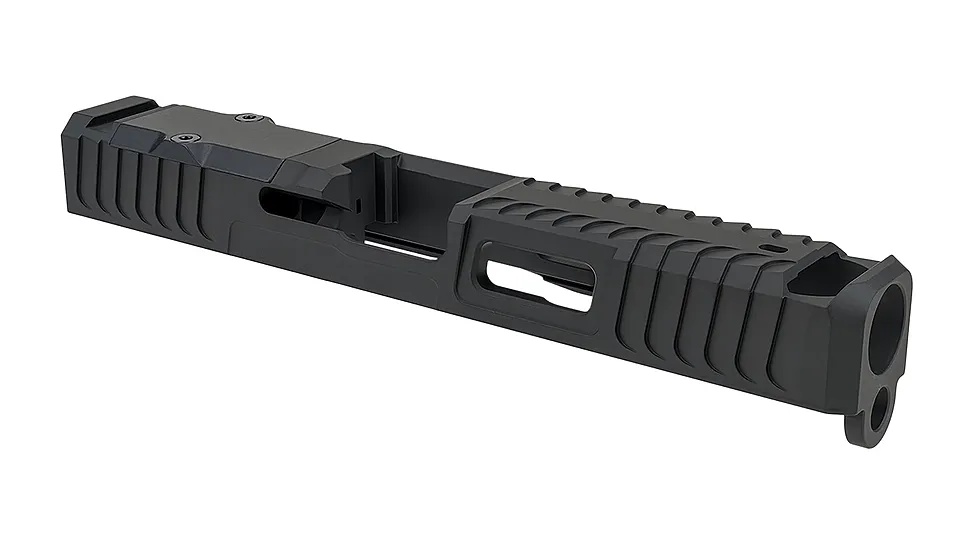 Zaffiri Precision ZPS.B.17.BLK ZPS.IBS Custom Slide Fits Glock 17 Gen 3 Black 17