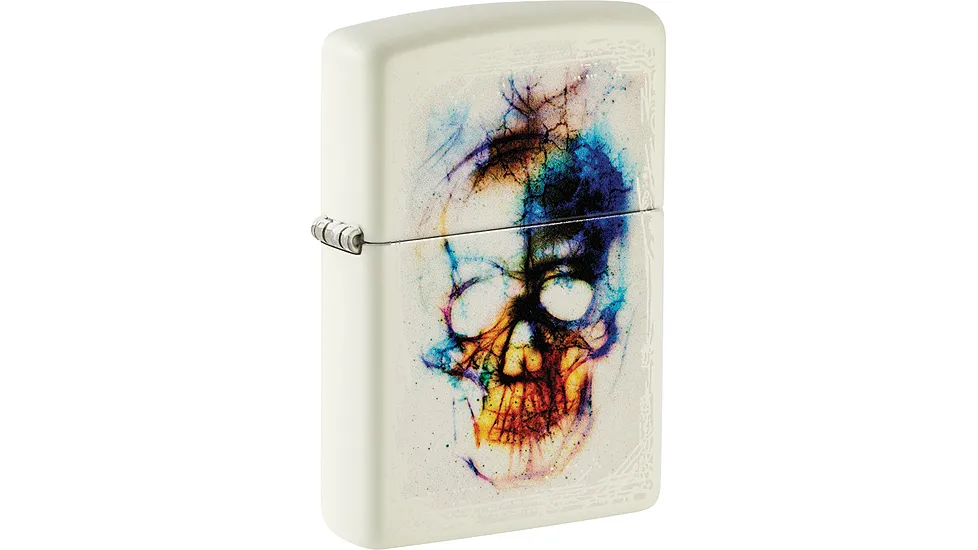 Zippo Skull Print Design Lighter