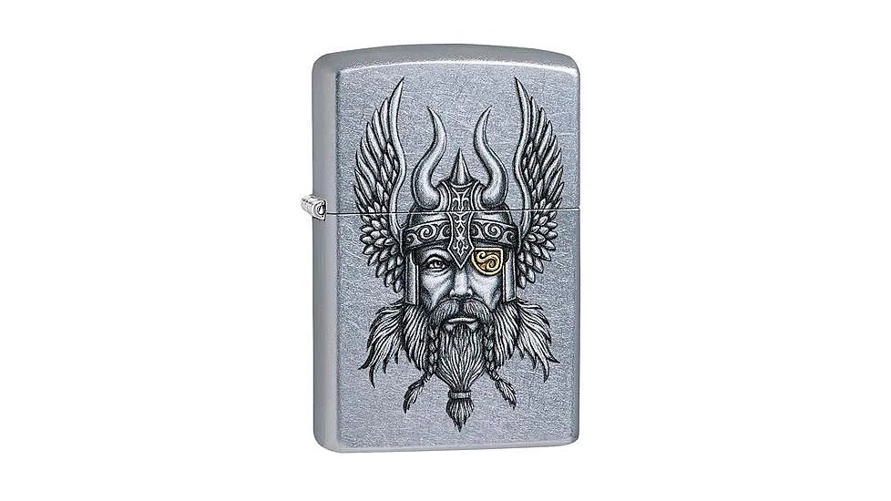 Zippo Viking Warrior Design Lighter