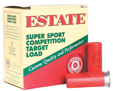 Estate Super Sport Competition Target Load - 12 Gauge, 2 3/4", 1 oz, #8 Shot