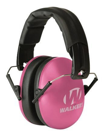 Walkers Game Ear Youth & Women Folding Muff Earmuff 27 dB - Pink