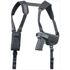 Uncle Mikes Pro-Pak Horizontal Shoulder Holsters Size 15 Black Ambidextrous
