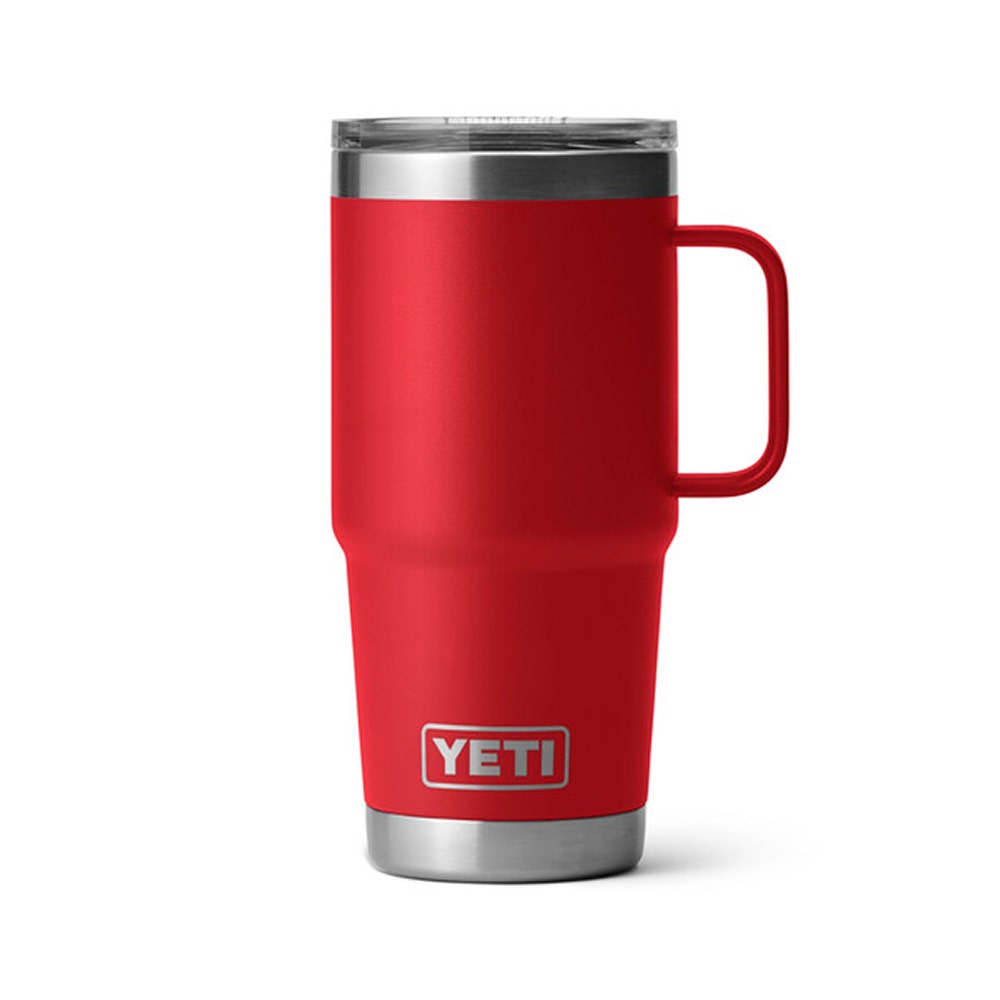 YETI Rambler 20 oz Travel Mug w/Stronghold Lid - Rescue Red
