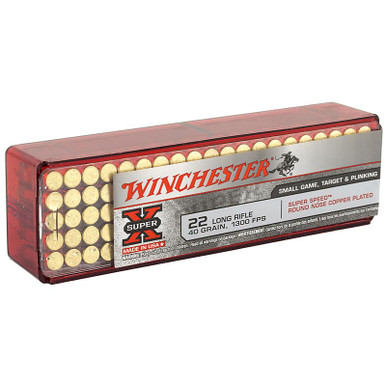 Winchester X22LRHSS1 Super-X 22LR 37 GR HP 100 Rounds