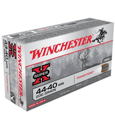 Winchester X4440 SuperX 44-40 Winchester 200 GR Power Point 50 Rounds