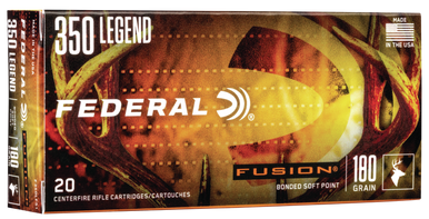 Federal Fusion .350 Legend 160gr Soft Point 20Rnd Rifle Ammunition