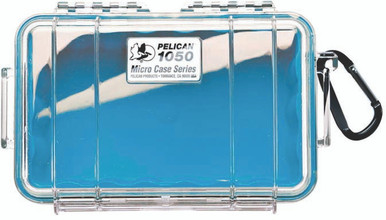 Pelican Micro Case 1050 Blue/Clear