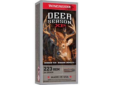 Winchester Deer Season XP .223 Remington 64gr Extreme Point Polymer Tip 20rnd Rifle Ammo