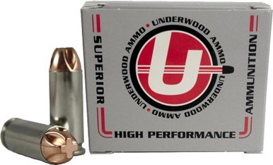 Underwood Ammo Xtreme Penetrator 10mm Auto 140gr Lehigh Defense Xtreme Penetrator Bullet 20Rnd Handgun Ammunition