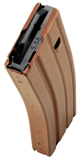 Duramag 3023007175CPD 5.56x45mm 30Rnd Bronze w-Black Follower Aluminum Magazine