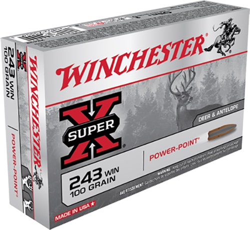 Winchester Super-X .243 Winchester 100 Gr Power-Point
