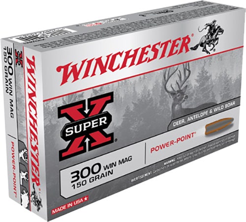 Winchester Super-X .300 Winchester Magnum 150 Gr Power-Point