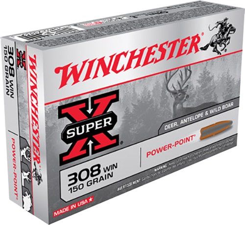 Winchester Super-X .308 Winchester 150 Gr Power-Point