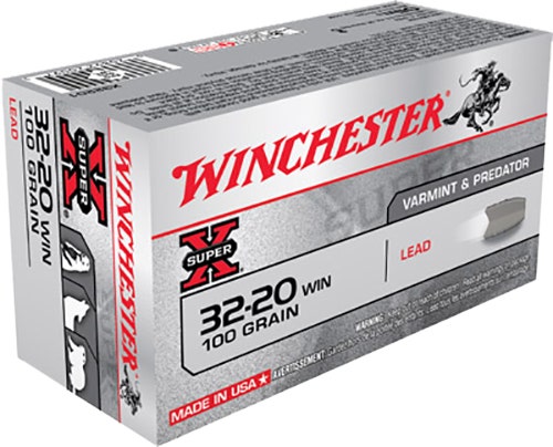 Winchester Super-X .32-20 Winchester 100 Gr Lead