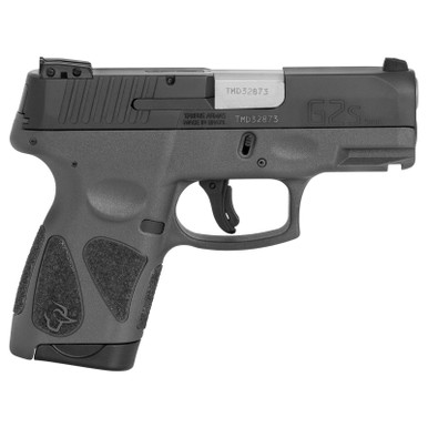 Taurus G2S 9mm 3.26" Barrel 7rd Black Slide Gray Frame