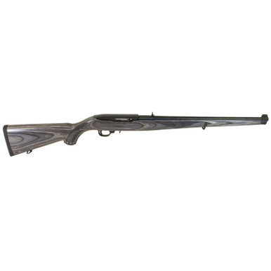 Ruger 10/22 Semi-Automatic 22LR 18.5" Black Laminate Mannlicher Stock