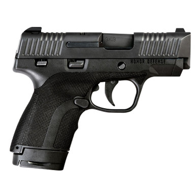Honor Defense Honor Guard 9mm SubCompact 3.2" Black 7rd/8+1