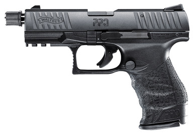 Walther Arms PPQ M2 SD 22 Long Rifle (LR) Single 4.6" 12+1 Black Polymer Grip Black Aluminum Alloy Slide