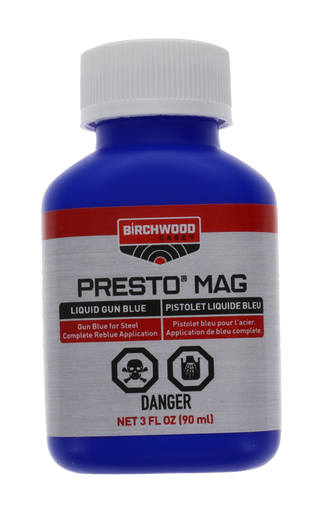 Birchwood Casey Presto Blue Magnum Blueing Liquid 3 oz