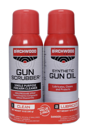 Birchwood Casey Gun Scrubber Gun Oil Combo Synthetic