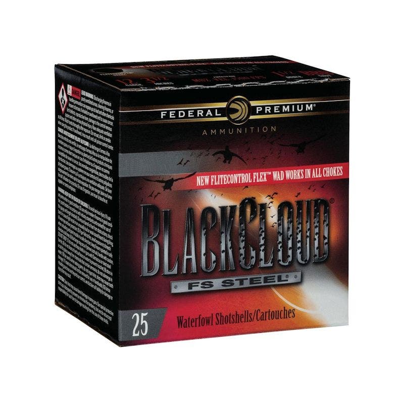 Federal Black Cloud FS Steel Ammo 12GA BB 25/Box
