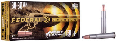 Federal Hammer Down .30-30 Winchester 150gr Bonded Soft Point 20Rnd Rifle Ammunition