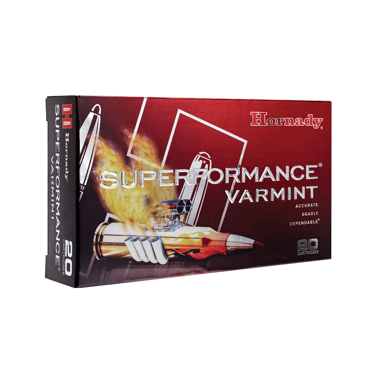 Hornady V-MAX Superformance Ammo 204 Ruger 40Gr 20/Box