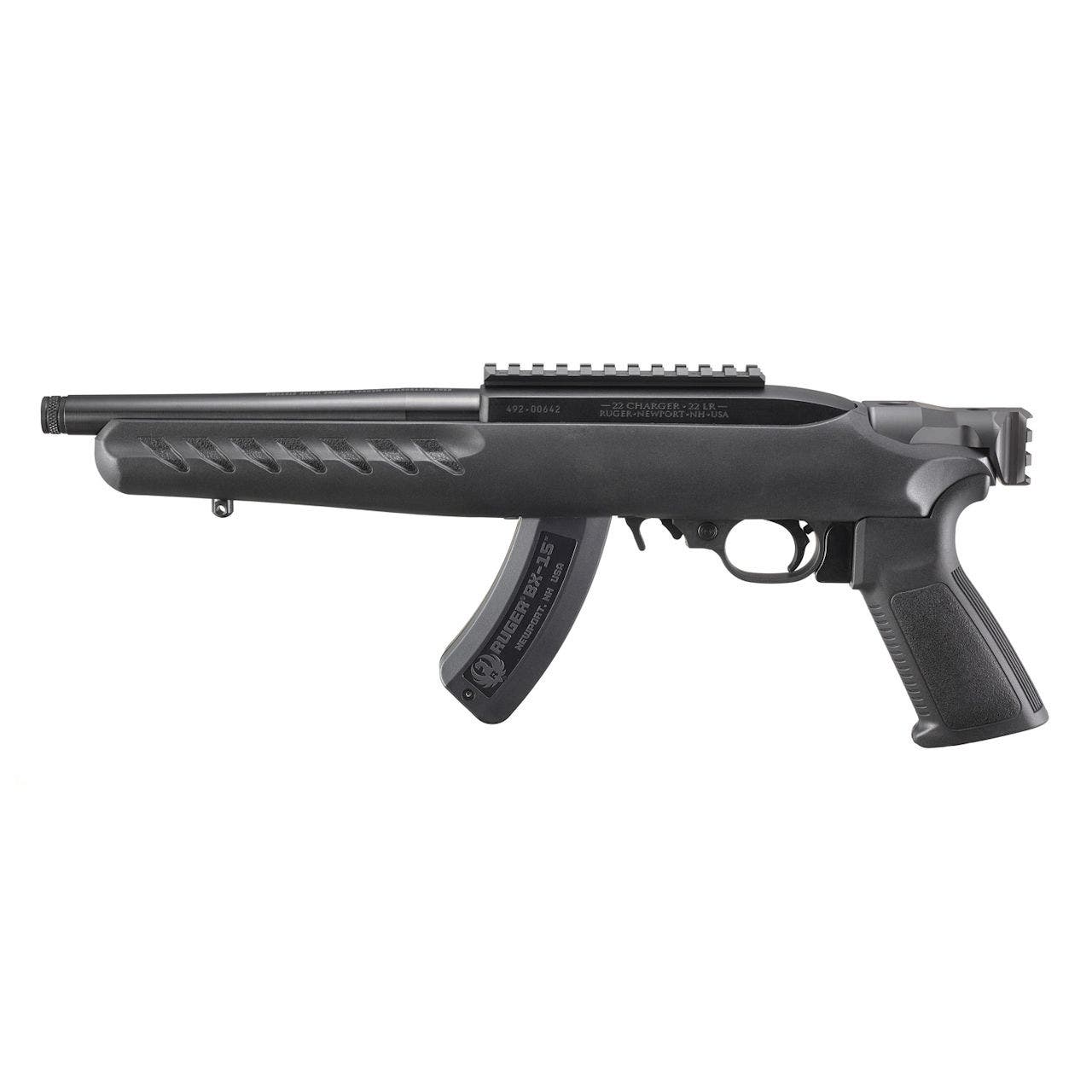 Ruger 22 Charger Pistol 22 LR Black 8"