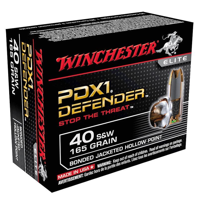 Winchester Supreme Elite 9mm Luger 124 gr. Bonded PDX1