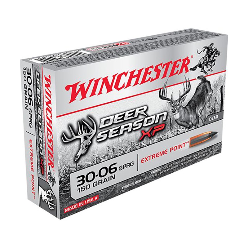 Winchester 30-06 Springfield 150 Gr 2920 FPS Deer Season XP 20 Per Box