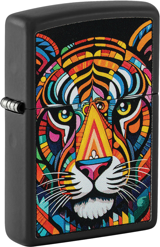 Zippo Colorful Tiger Lighter - ZO26215