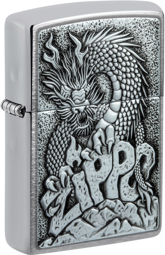 Zippo Dragon Design Emblem Lighter - ZO55624